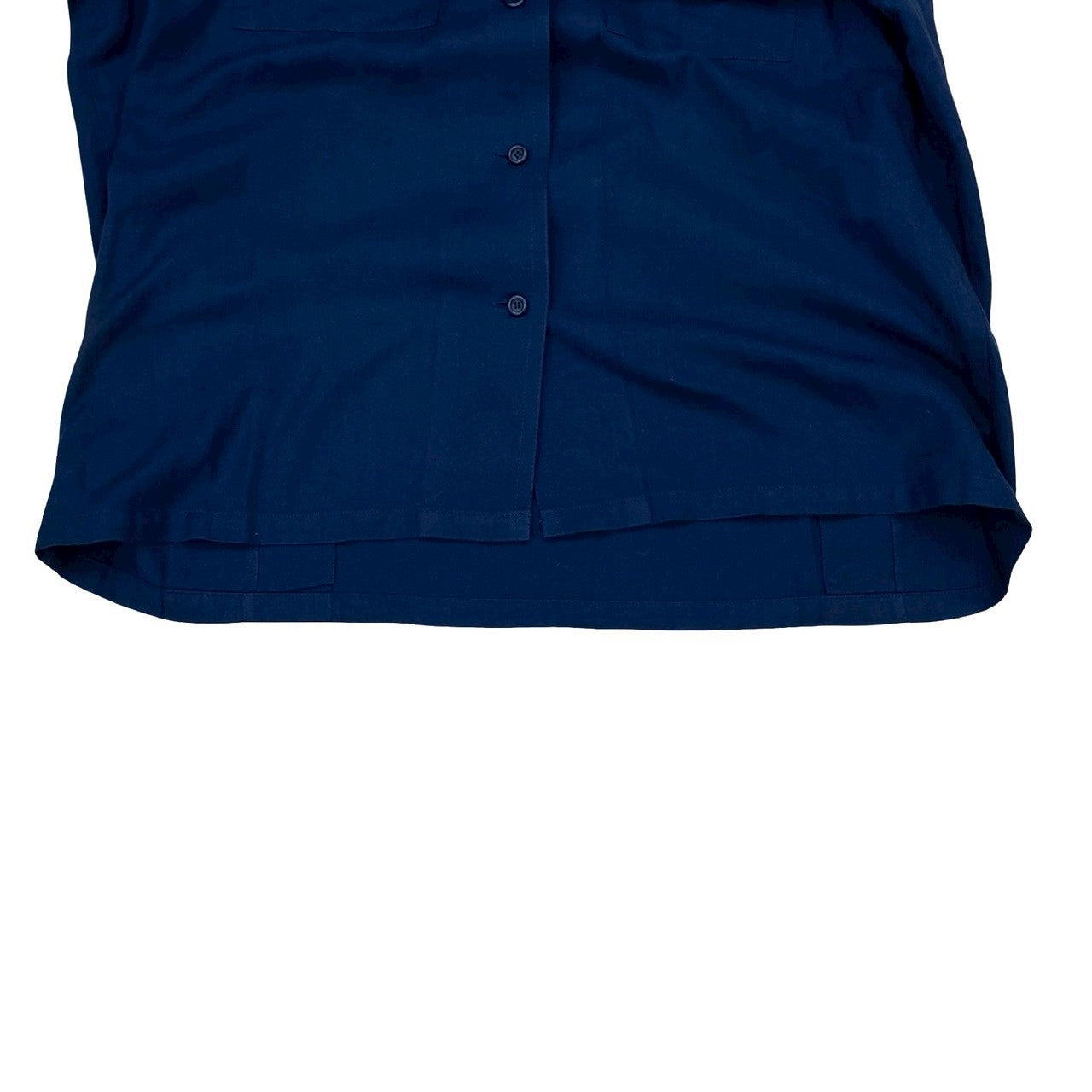 Dior Long Sleeve Shirt Cotton Navy Sports M