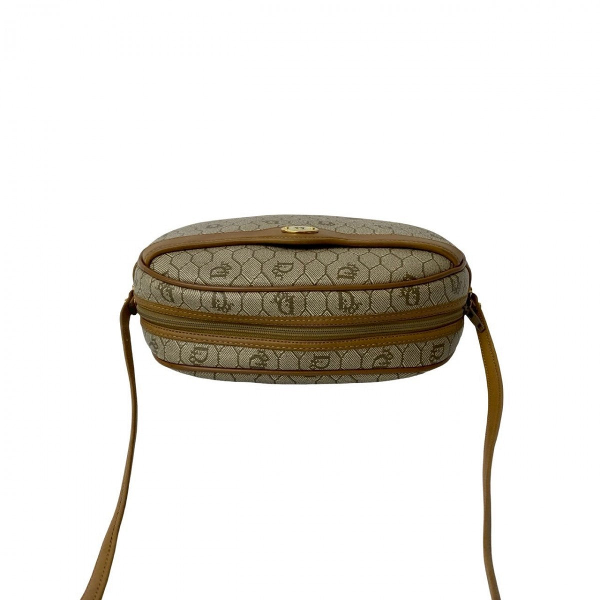Dior Shoulder Bag Leather Beige