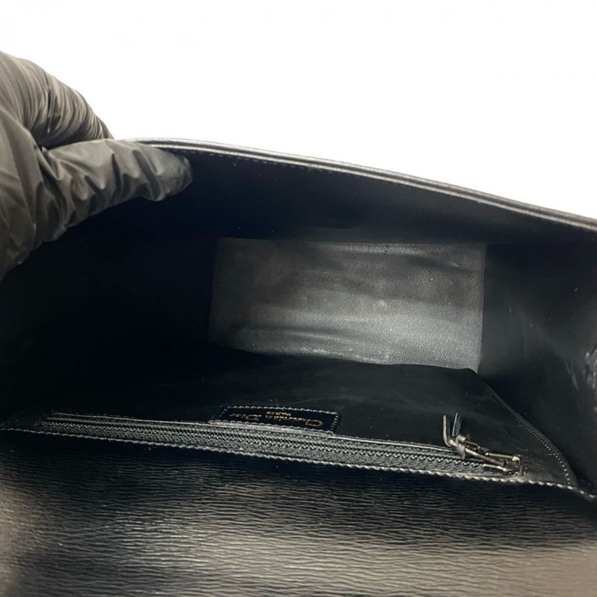Dior Shoulder Bag Leather Black