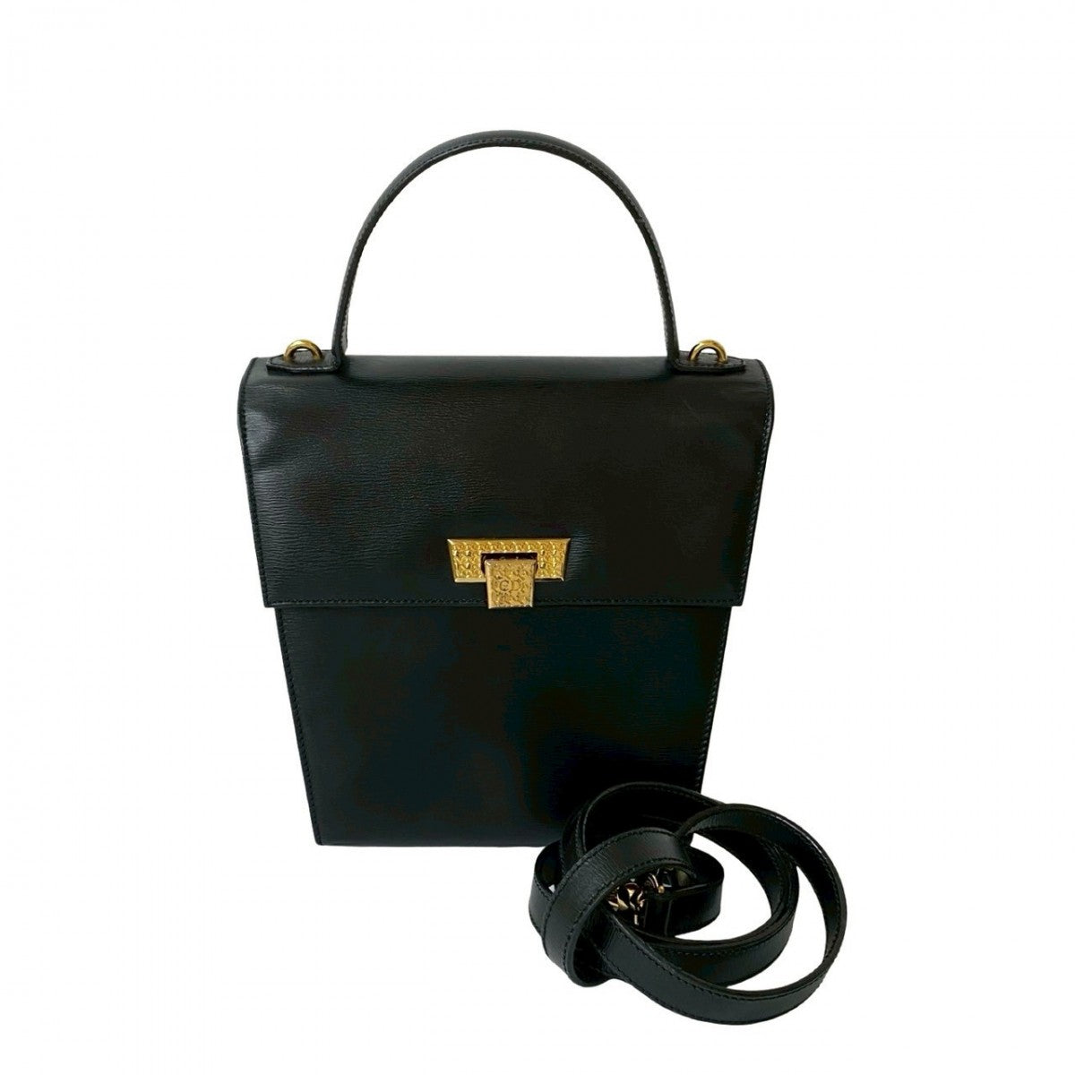 Dior Shoulder Bag Leather Black