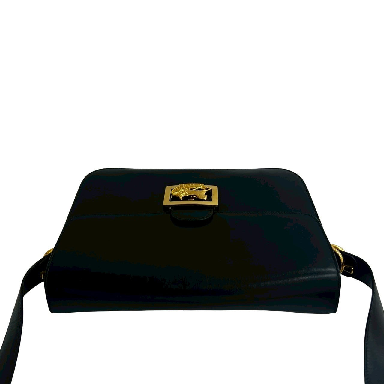 Celine Shoulder Bag Leather Black