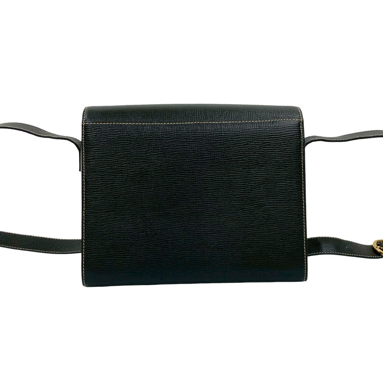 Celine Shoulder Bag Leather Black