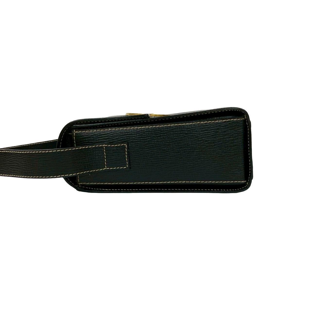 Celine Shoulder Bag Leather Black
