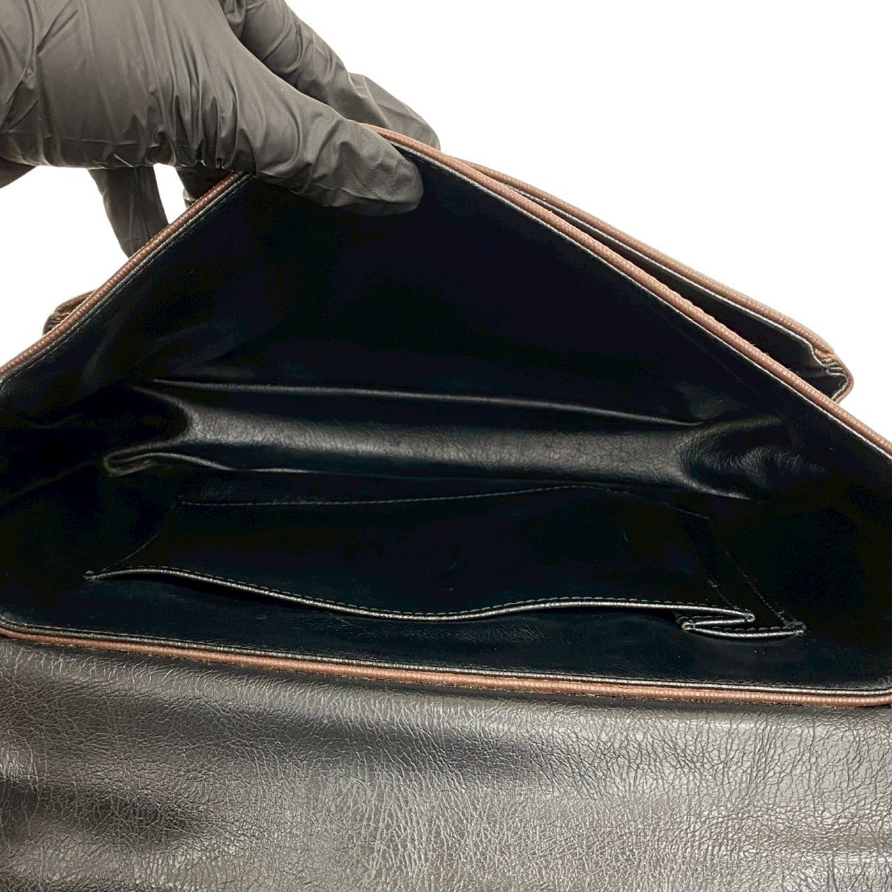 Burberry Shoulder Bag Leather Brown