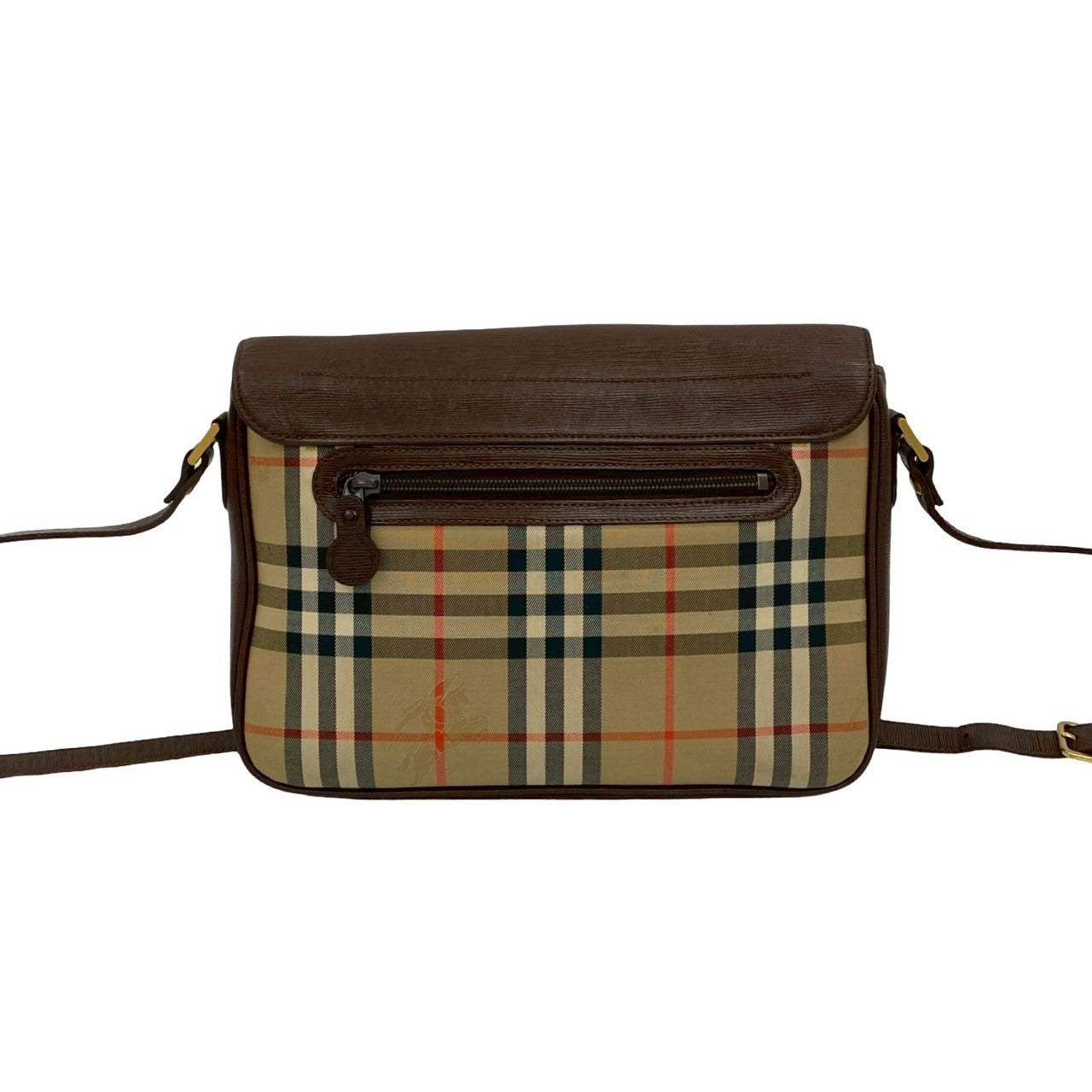 Burberry Shoulder Bag Leather Brown