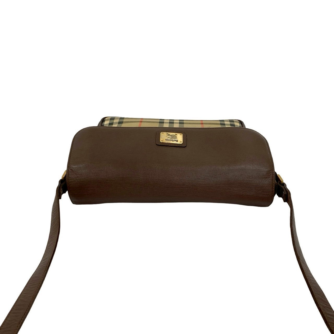Burberry Shoulder Bag Leather Brown