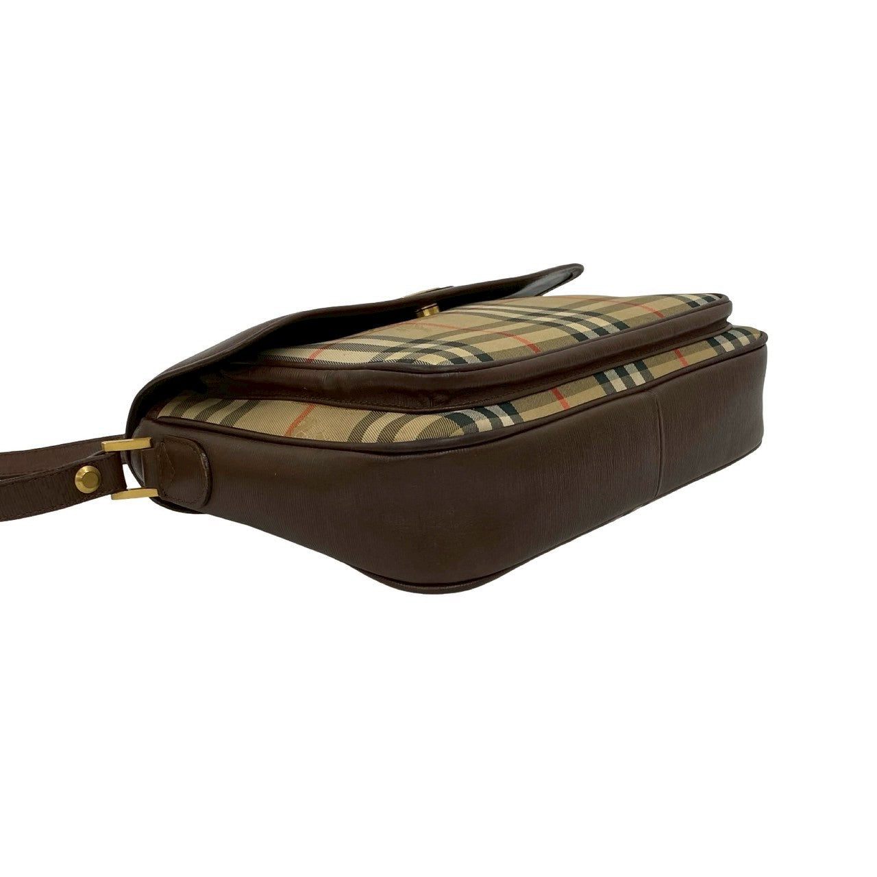 Burberry Shoulder Bag Leather Brown