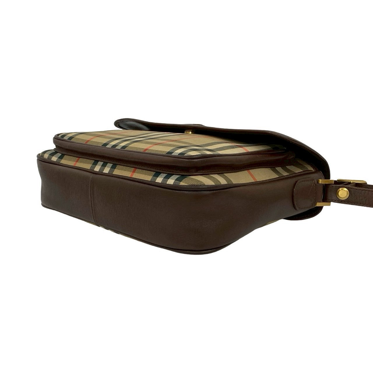 Burberry Shoulder Bag Leather Brown
