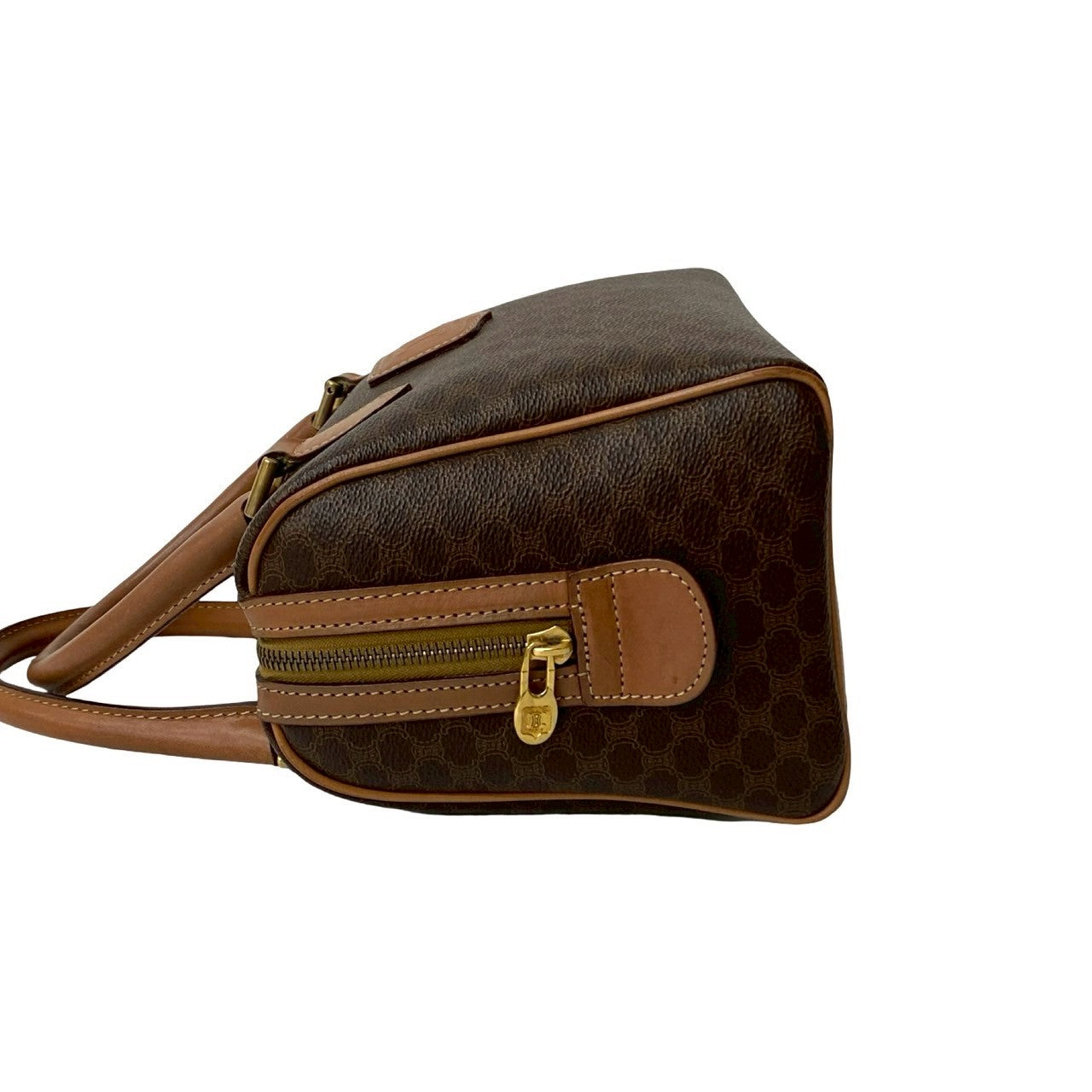 Celine Shoulder Bag Leather Brown
