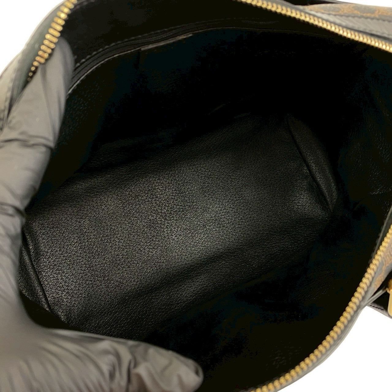 Celine Handbag Leather Black