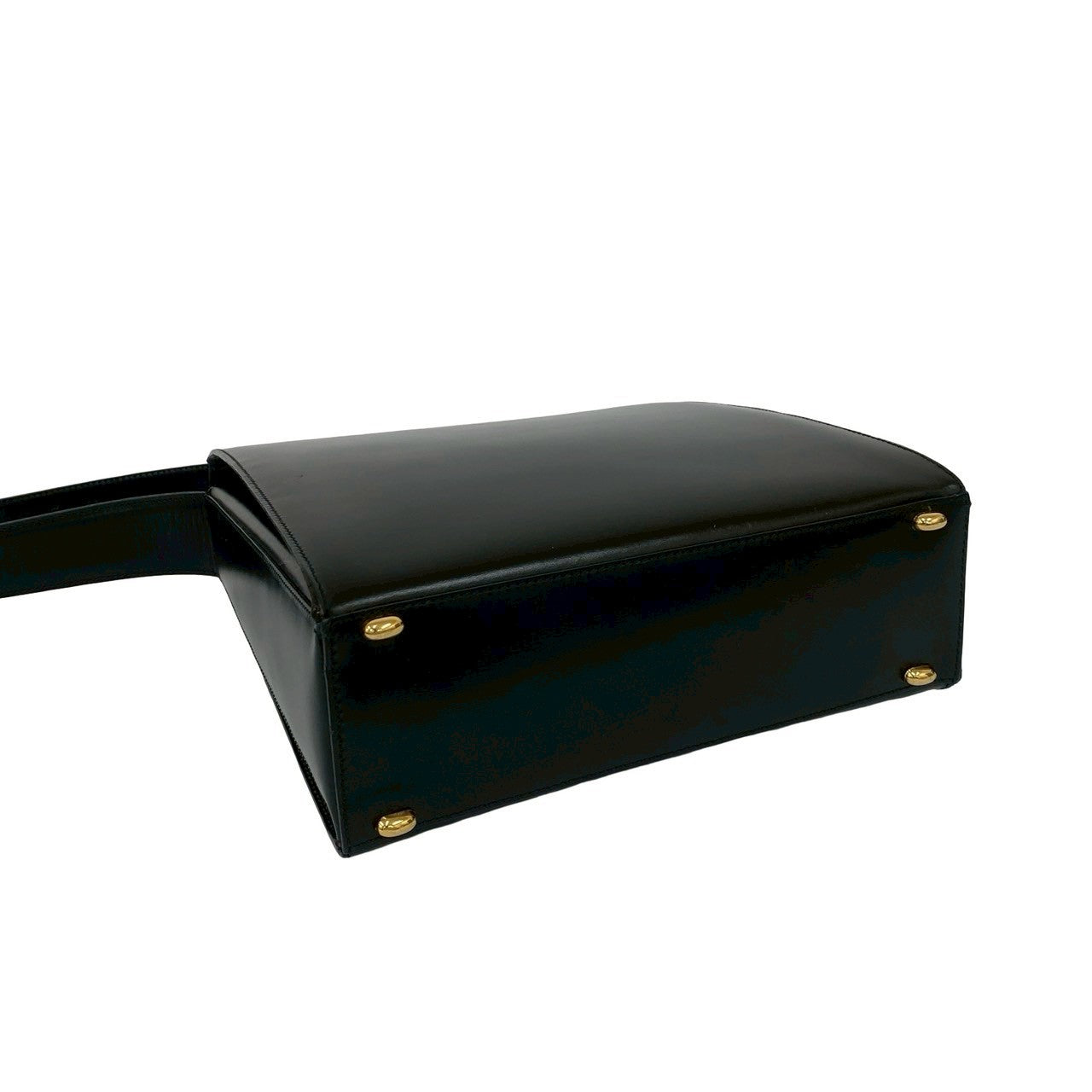 Celine Shoulder Bag Leather Black