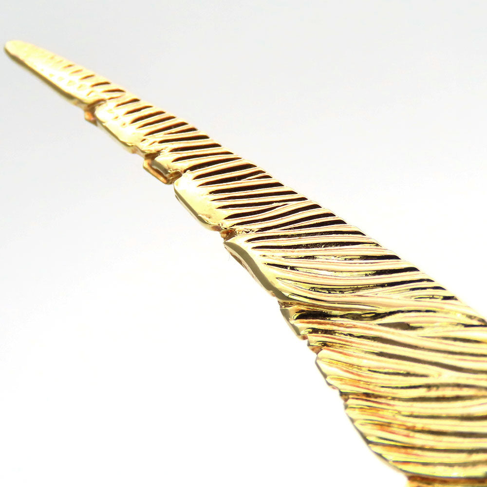 Christian Dior Brooch Metal Gold Women