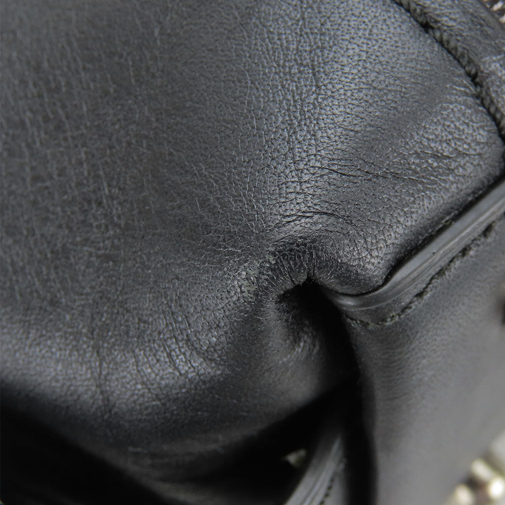 Coach Handbag 57933 Canvas, Leather Black Women