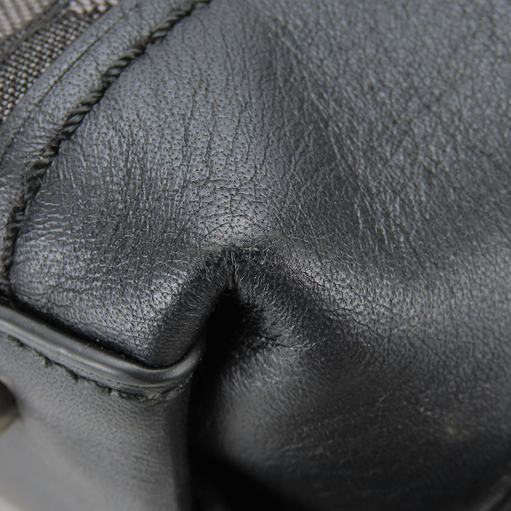 Coach Handbag 57933 Canvas, Leather Black Women