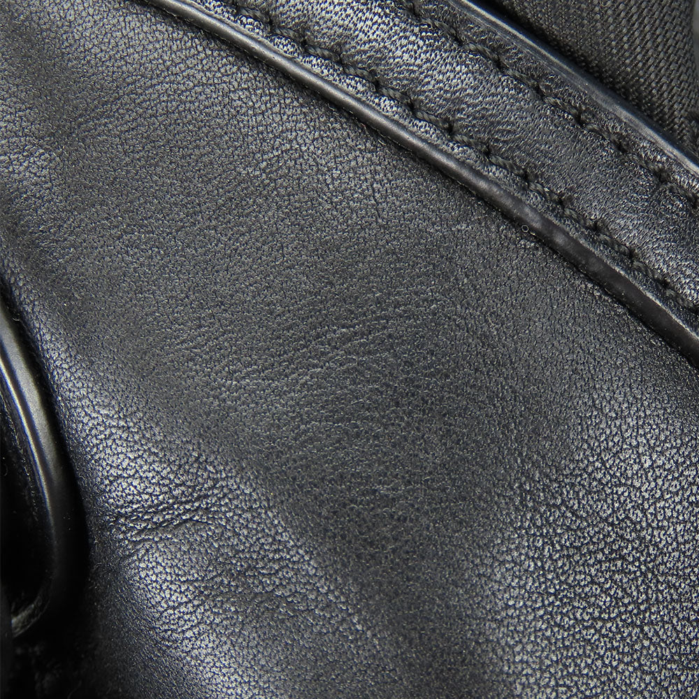 Coach Handbag 57933 Canvas, Leather Black Women