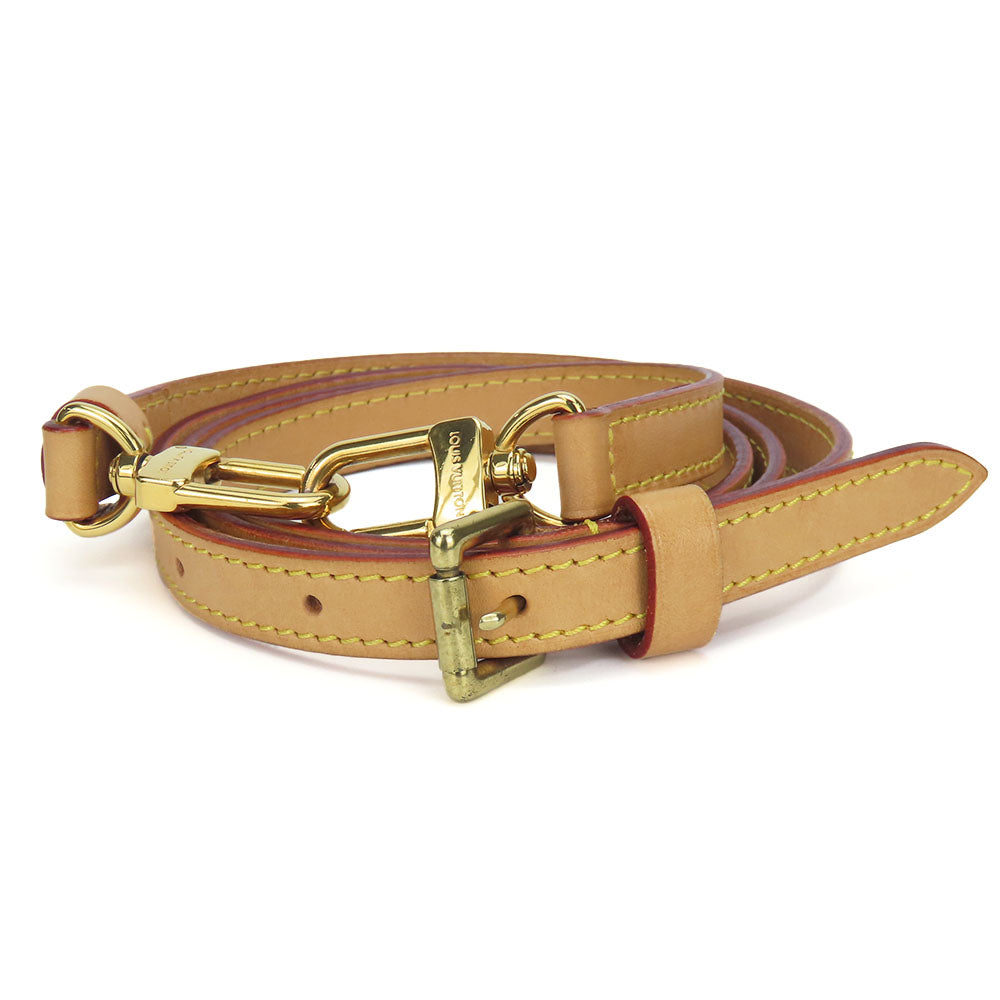 Louis Vuitton Shoulder Strap Nume Leather Beige Women