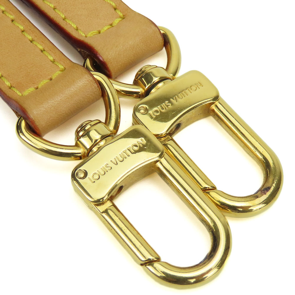Louis Vuitton Shoulder Strap Nume Leather Beige Women