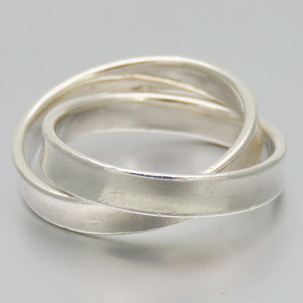 Tiffany&Co. Ring Silver925 Silver 1837 Interlocking Women