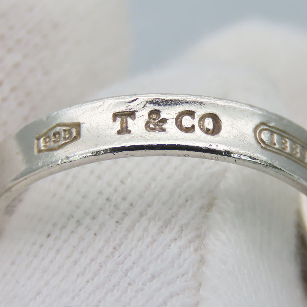 Tiffany&Co. Ring Silver925 Silver 1837 Interlocking Women