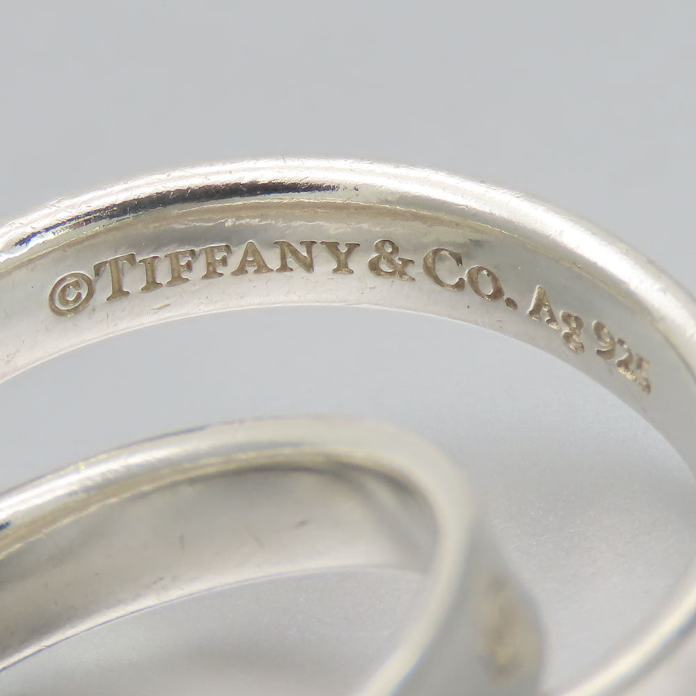 Tiffany&Co. Ring Silver925 Silver 1837 Interlocking Women