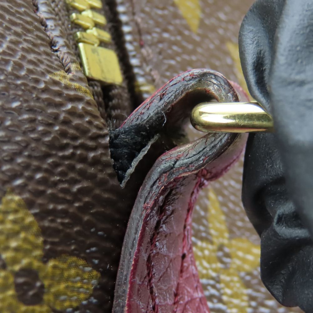 Louis Vuitton Handbag M40545 Monogram, Leather Brown Retiro Women