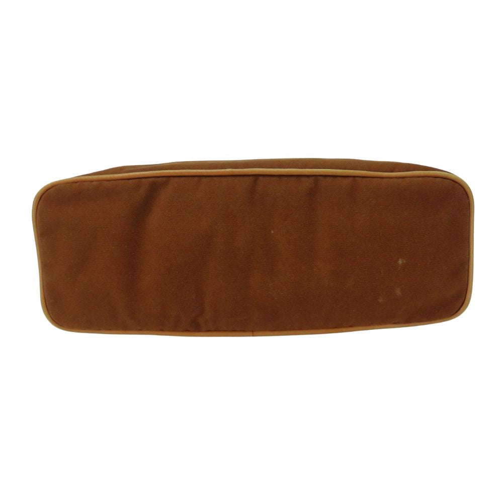 Hermes Pouch Cotton Brown Bored Pouch Tgm Women