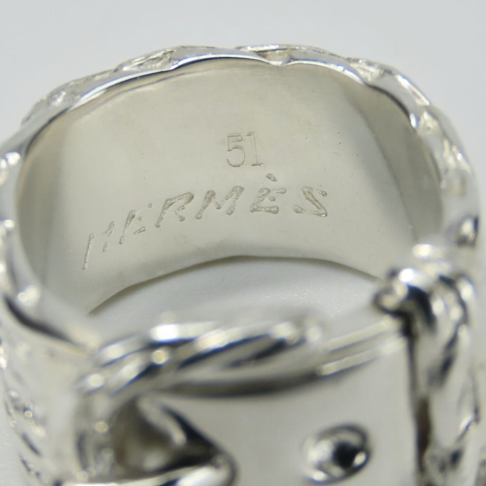 Hermes Ring Silver925 Silver Diane Women