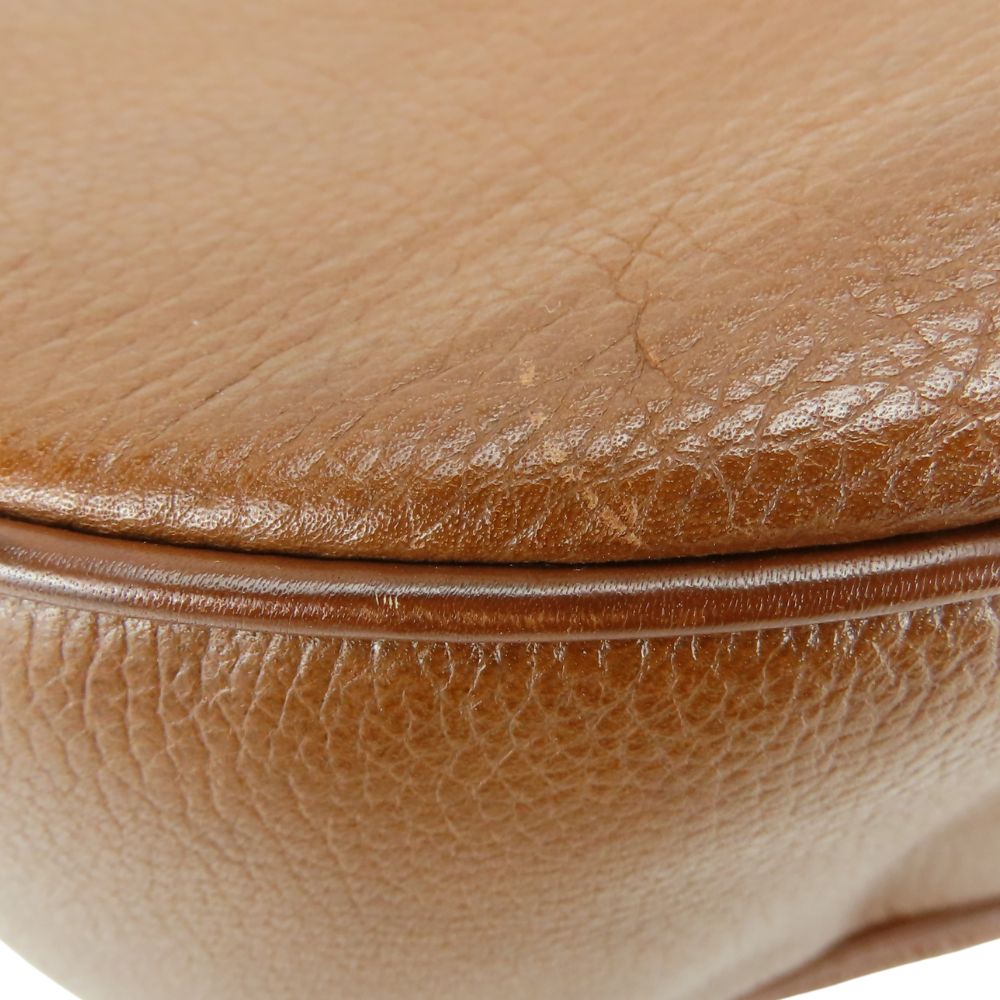 Gucci Shoulder Bag 001.104.0931 Leather Brown