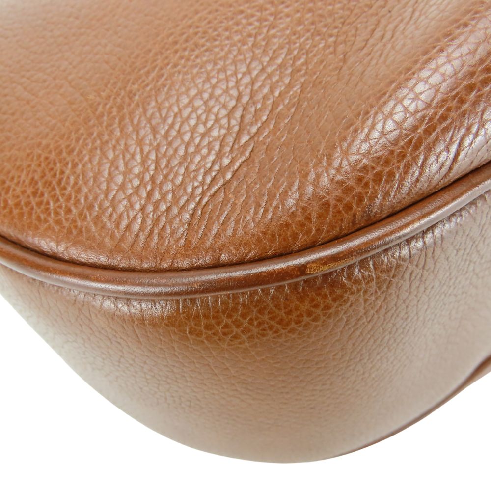 Gucci Shoulder Bag 001.104.0931 Leather Brown