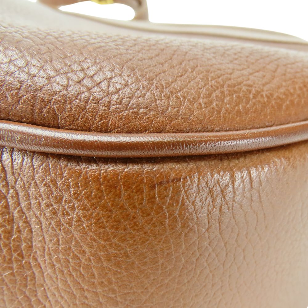 Gucci Shoulder Bag 001.104.0931 Leather Brown