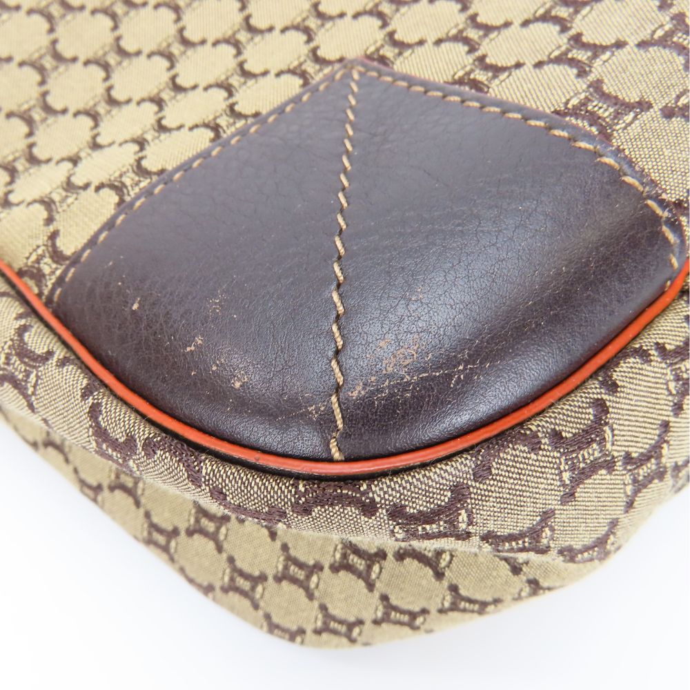 Celine Tote Bag Canvas Brown
