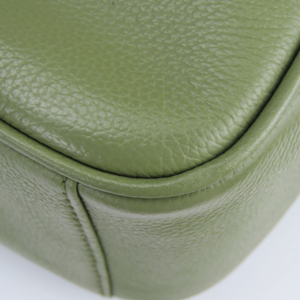 Coach Shoulder Bag F54782 Leather Khaki Unisex(Unisex)