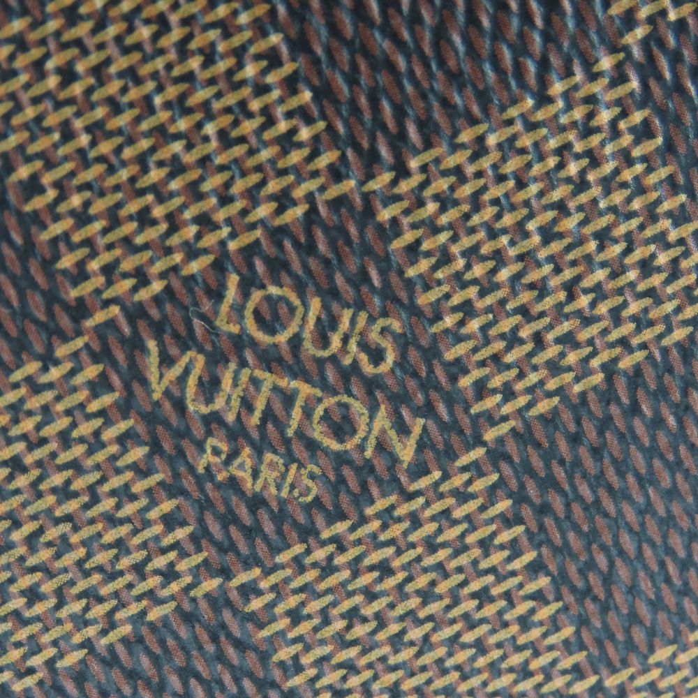 Louis Vuitton Bifold Wallet N60380 Damier Ebene Portefeuille Juliet Women