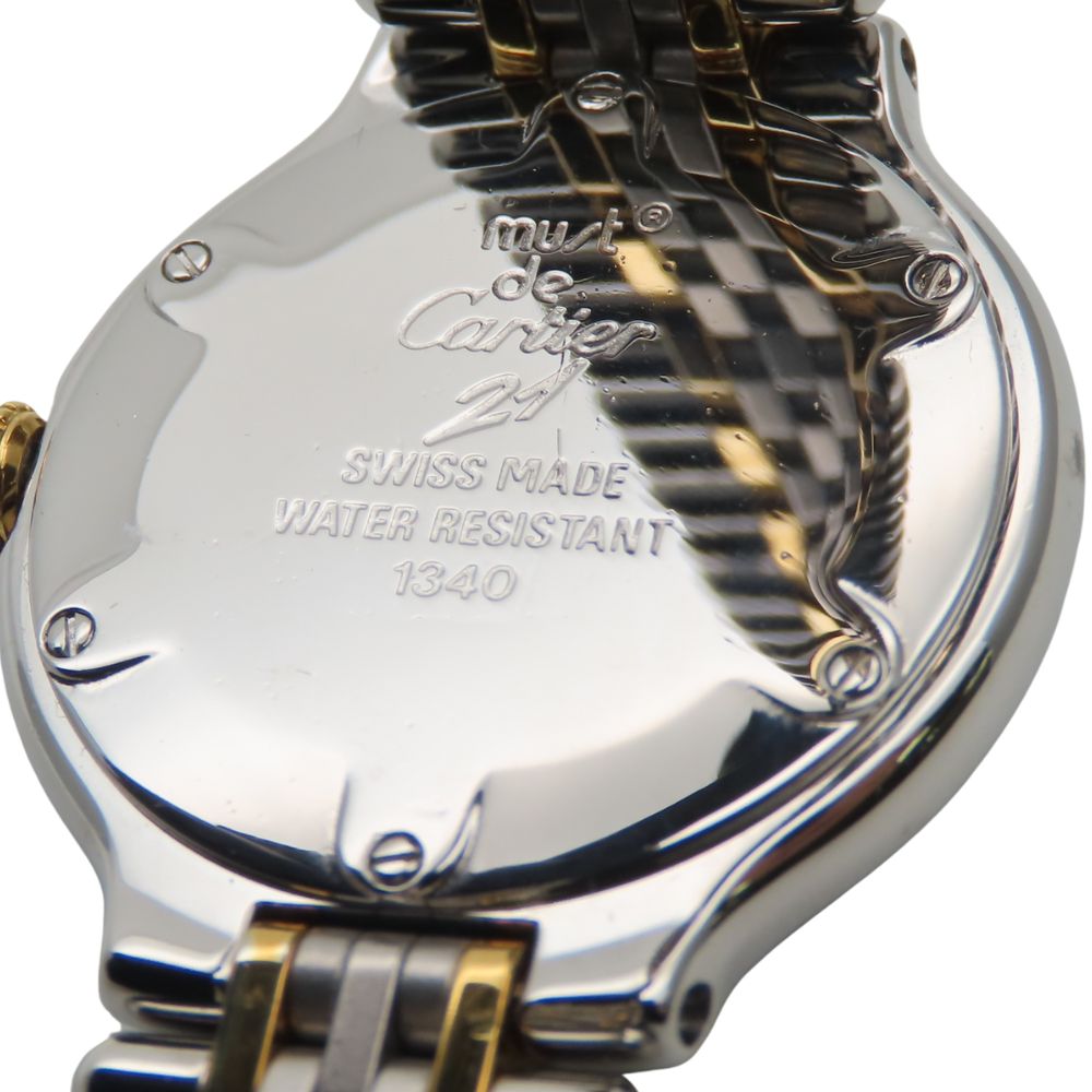 Cartier Watches Quartz W10075F4 Stainless Steel Silver Vantian Sm Mast 21 Silver Dial Women