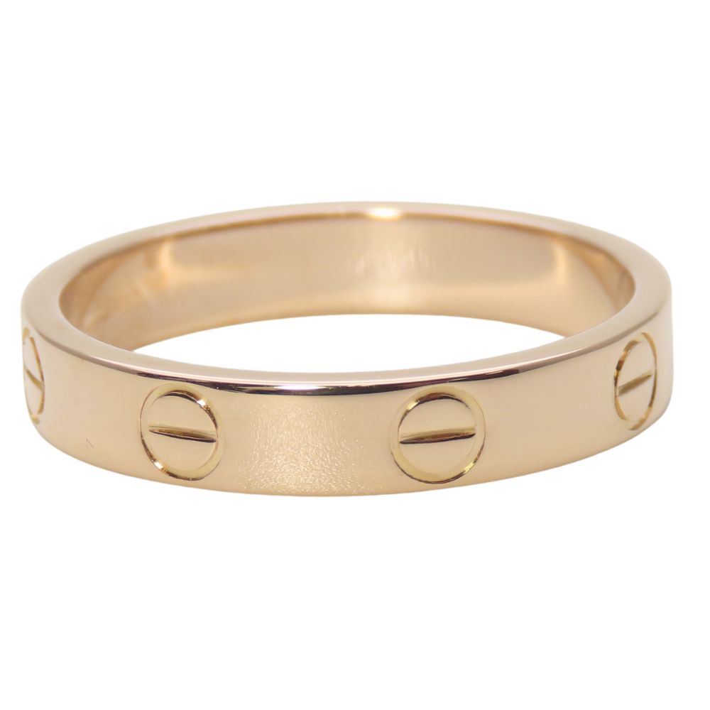 Cartier Ring K18 Pink Gold Pink Gold Mini Love Ring