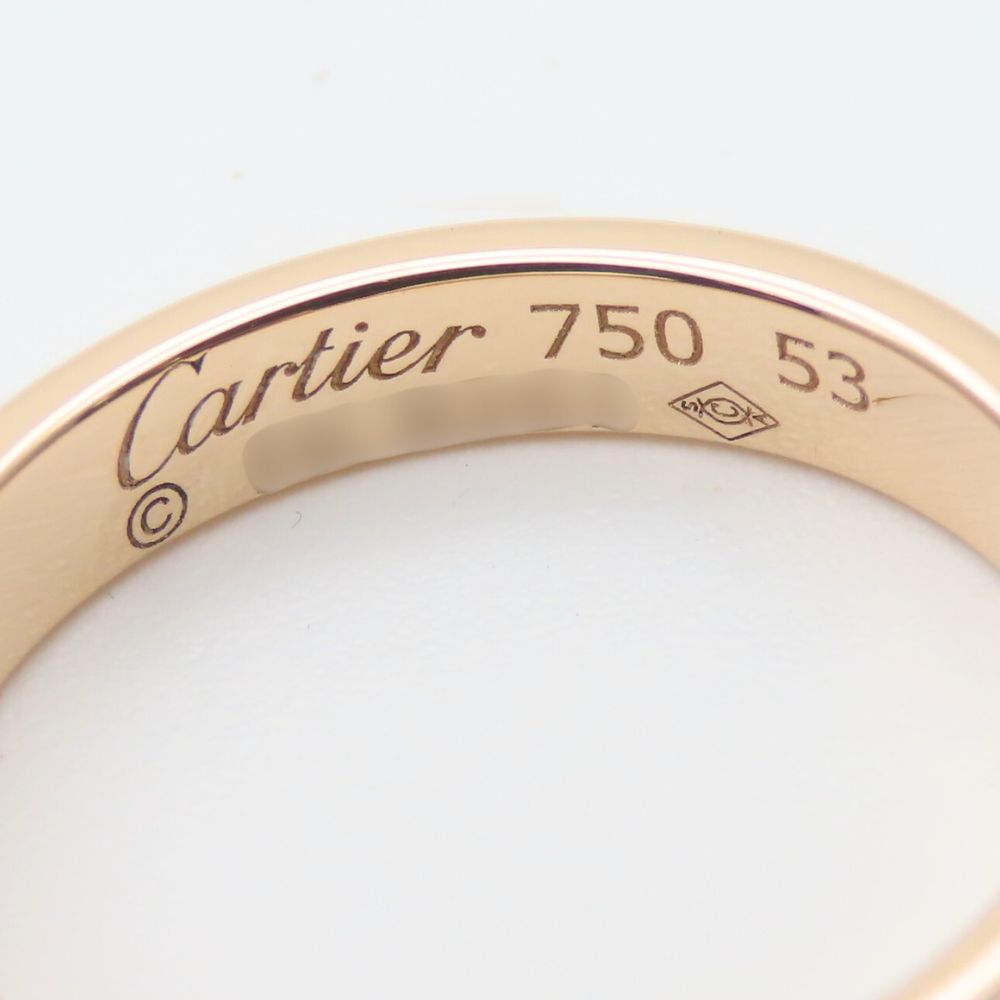 Cartier Ring K18 Pink Gold Pink Gold Mini Love Ring