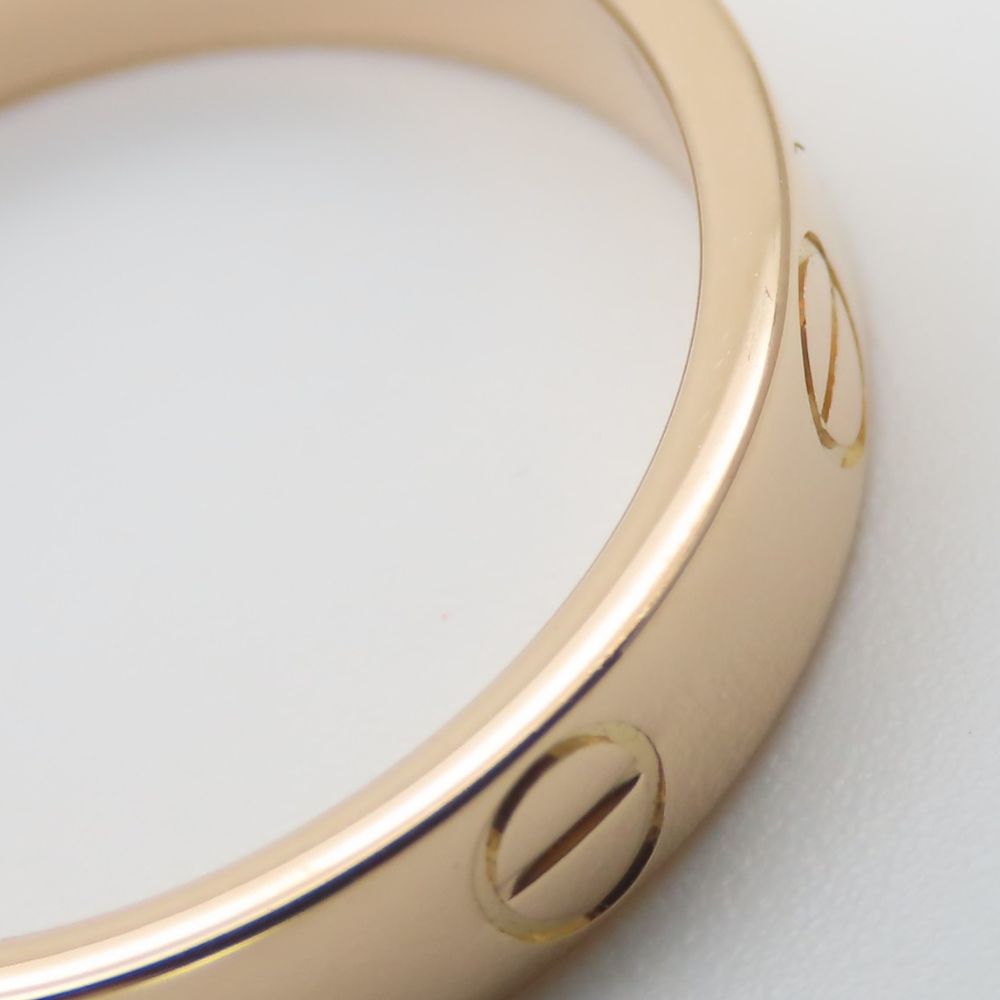 Cartier Ring K18 Pink Gold Pink Gold Mini Love Ring