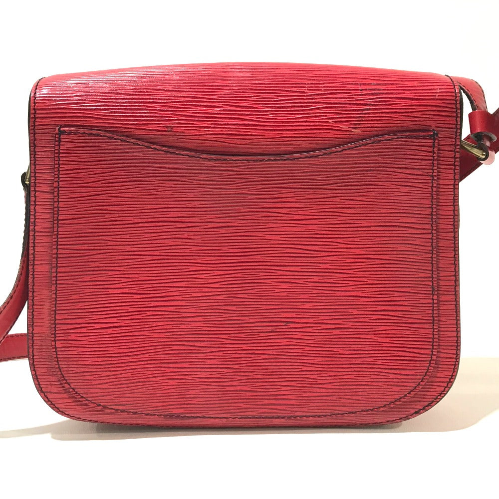 Louis Vuitton Shoulder Bag M52197 Epi Leather Red Epi Saint-Cloud Women