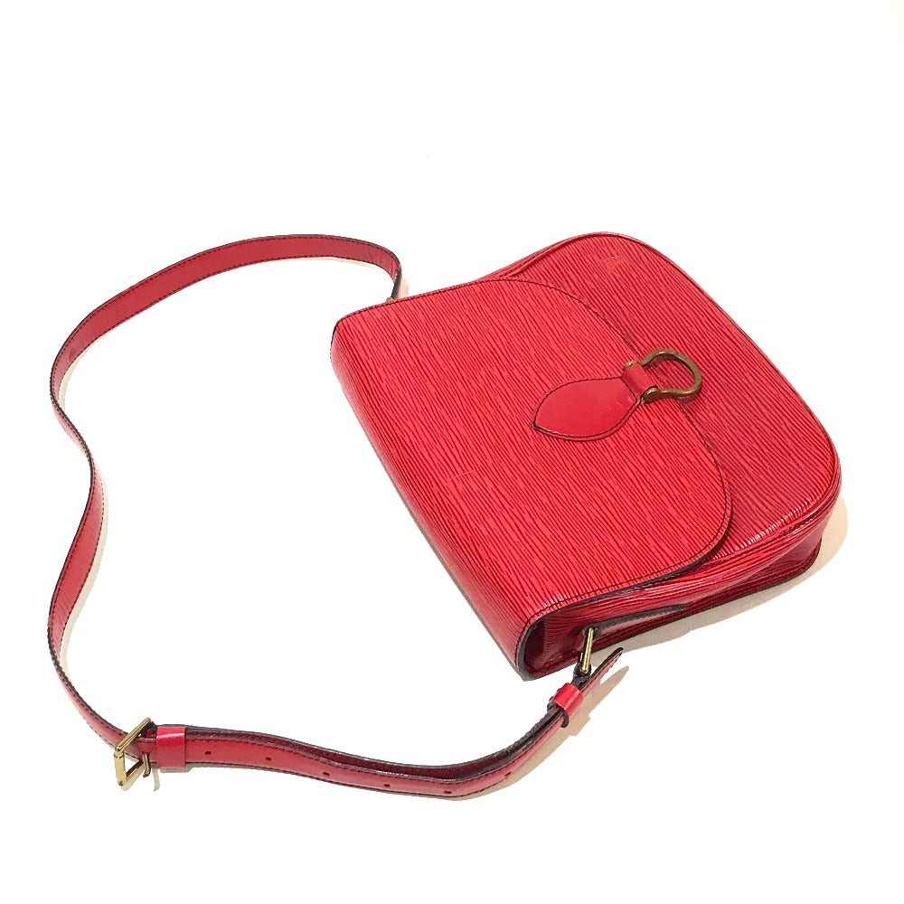 Louis Vuitton Shoulder Bag M52197 Epi Leather Red Epi Saint-Cloud Women