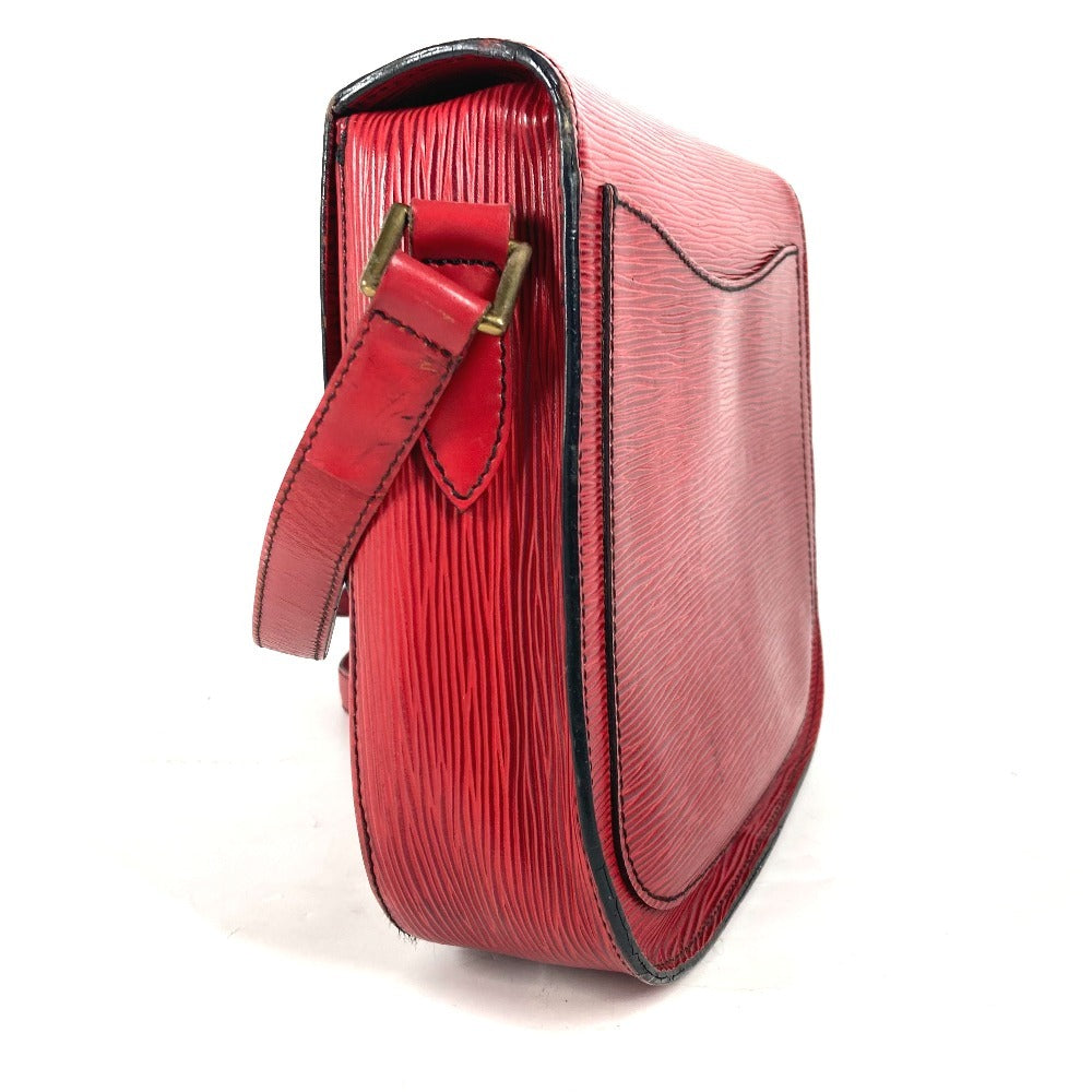 Louis Vuitton Shoulder Bag M52197 Epi Leather Red Epi Saint-Cloud Women