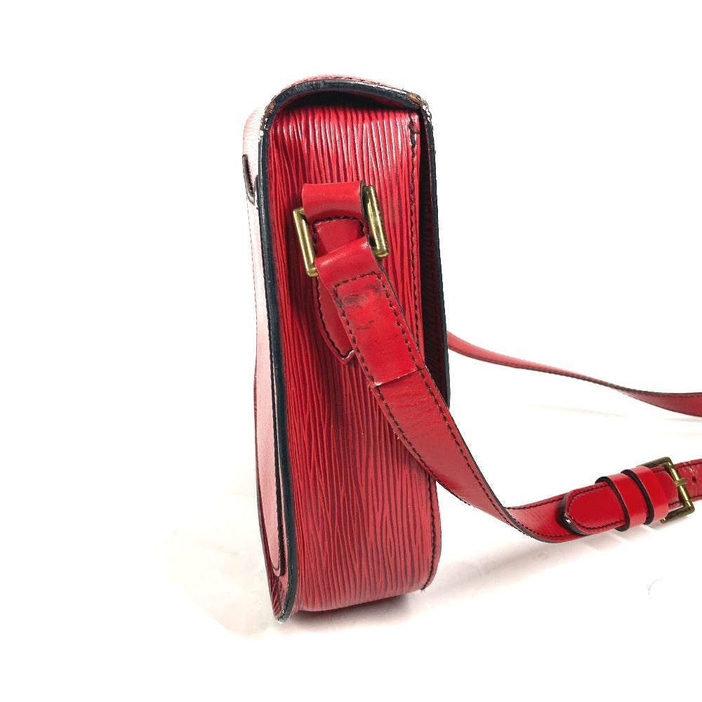 Louis Vuitton Shoulder Bag M52197 Epi Leather Red Epi Saint-Cloud Women