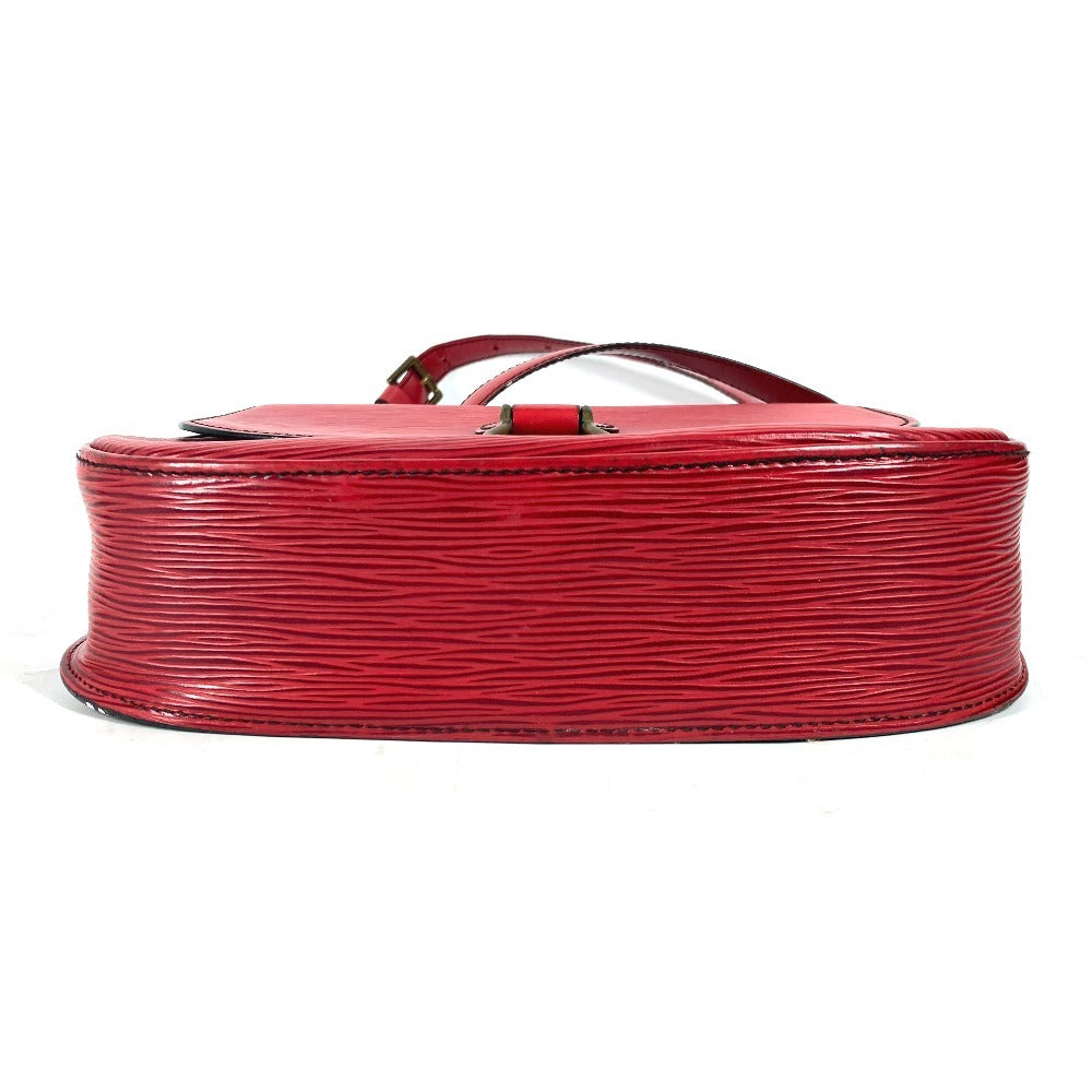 Louis Vuitton Shoulder Bag M52197 Epi Leather Red Epi Saint-Cloud Women