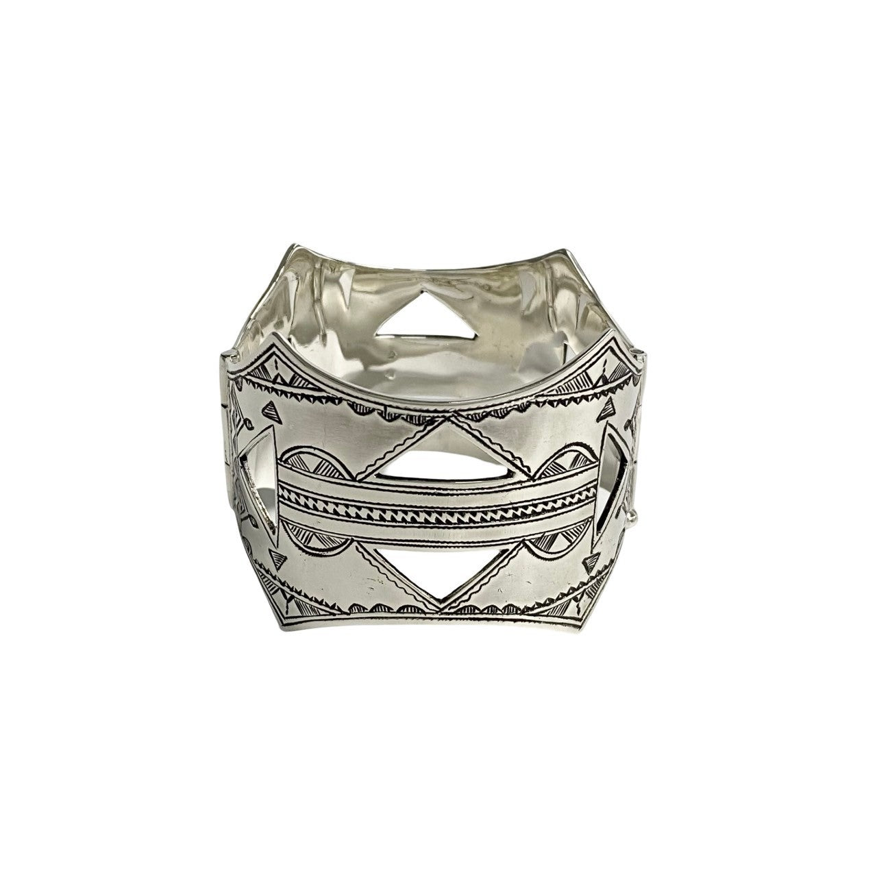 Hermes Bracelet Silver925 Silver Tuareg Bangle Women