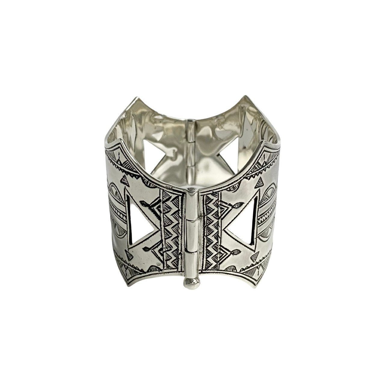 Hermes Bracelet Silver925 Silver Tuareg Bangle Women