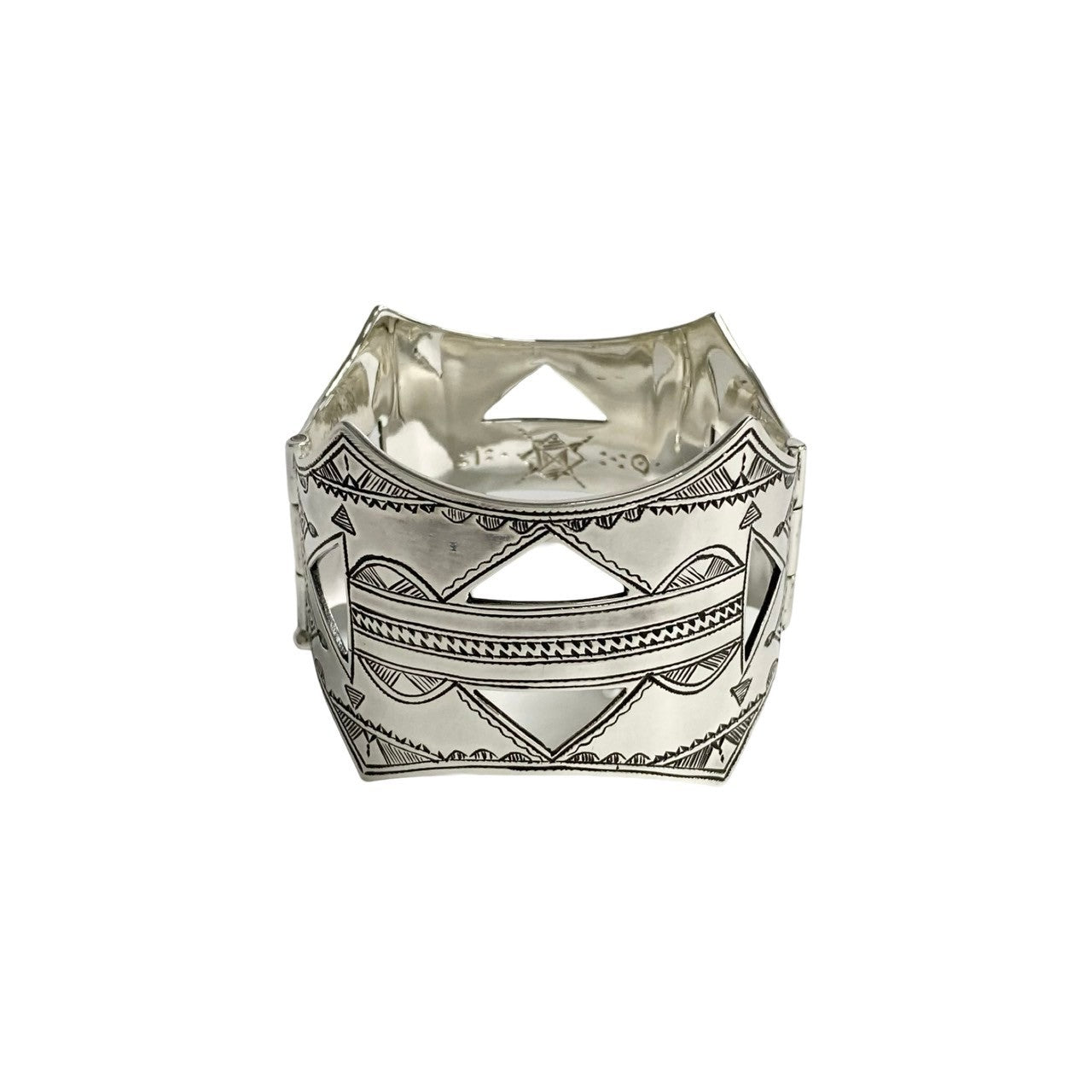 Hermes Bracelet Silver925 Silver Tuareg Bangle Women