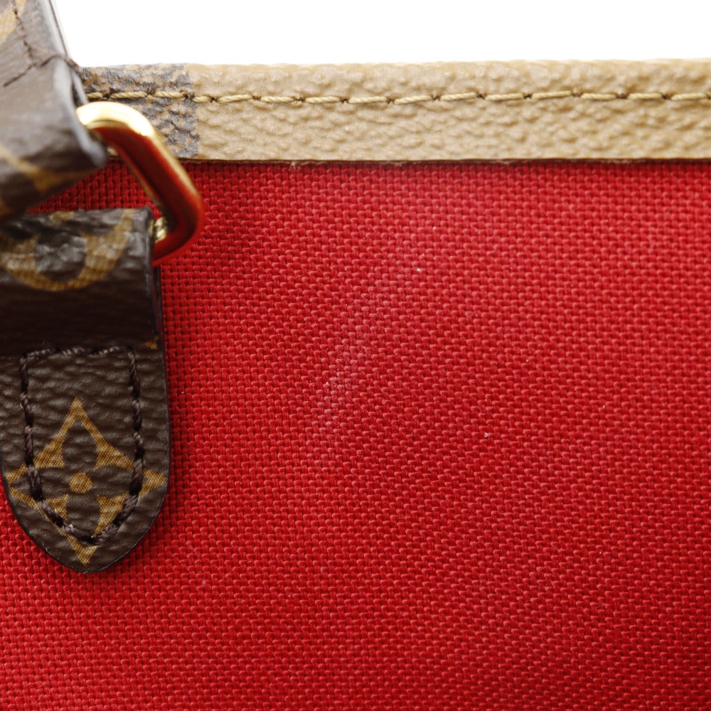 Louis Vuitton Tote Bag M45320 Monogram Canvas , Monogram Reverse Brown 2Wayshoulder Monogram Giant