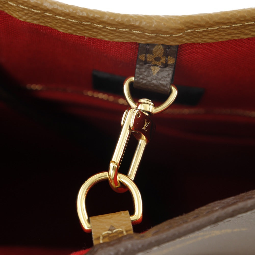 Louis Vuitton Tote Bag M45320 Monogram Canvas , Monogram Reverse Brown 2Wayshoulder Monogram Giant