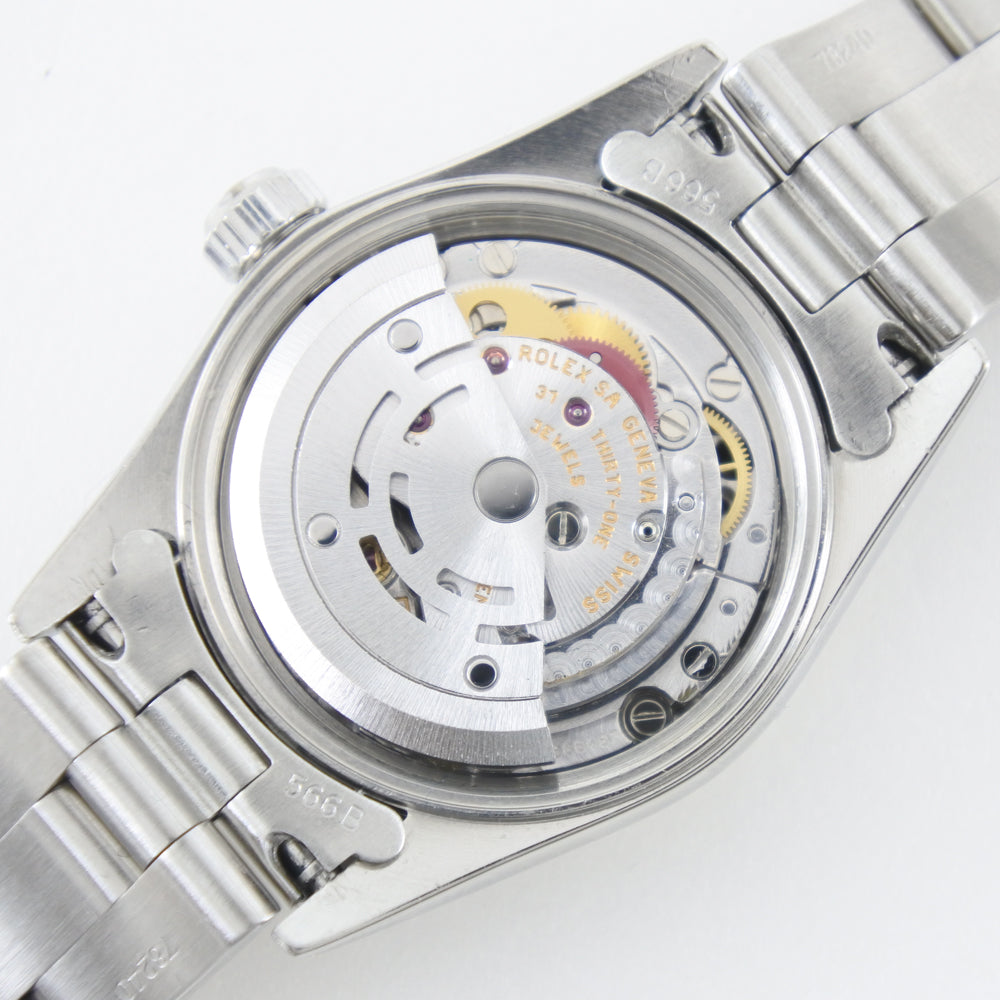 Rolex Watches Mechanical Automatic 76094 Wg , Stainless Steel Silver Cal.2230 Oyster Perpetual