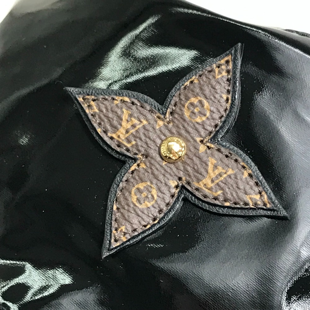 Louis Vuitton Hat M77020 Enamel Black Monogram Flower Bob Rainey Day Unisex(Unisex)