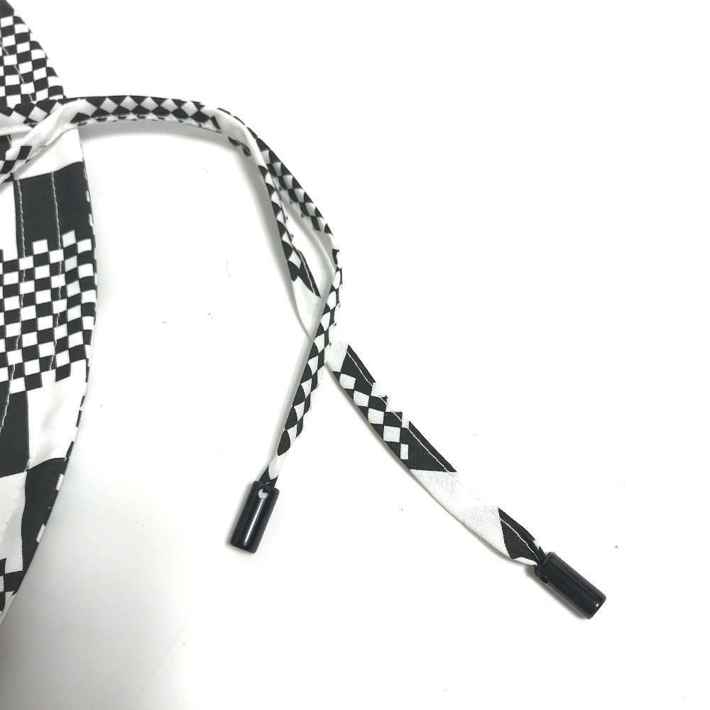 Louis Vuitton Hat Mp2965 Polyester / Cotton Black Distorted Damier Hat Mens